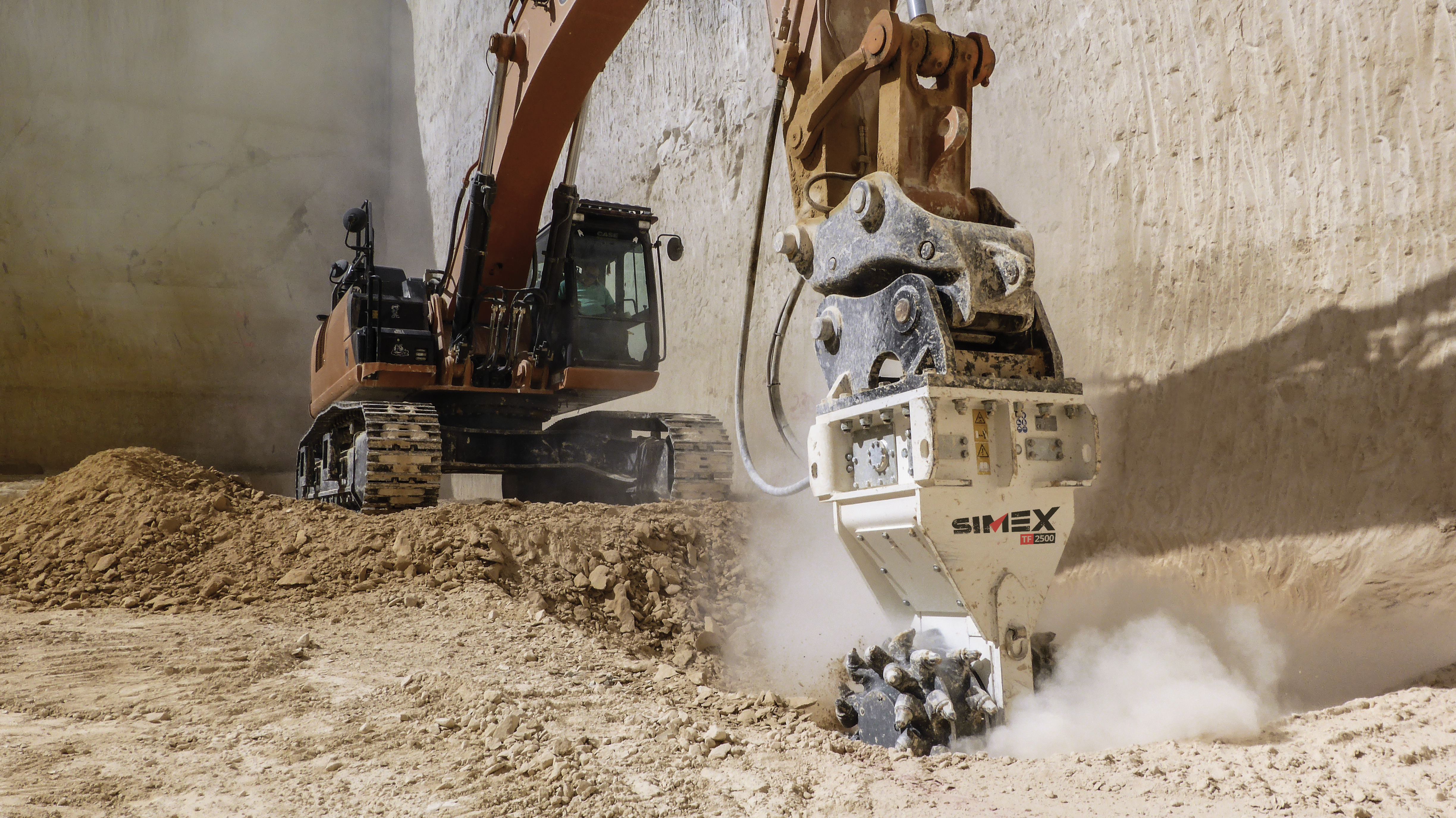 TF - Fräsen als Alternative zu Hydraulikhämmern