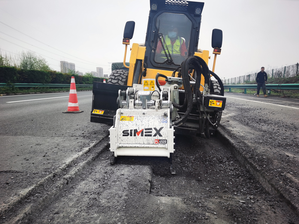 Restoration of the surface course with a PL 45.20