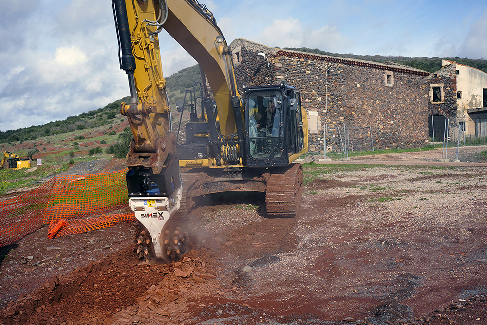TF 850 à Celles (FR): ouverture de tranchées