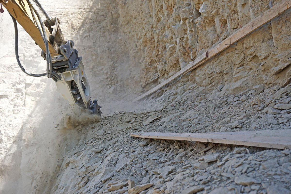 Versatility on the construction site: double work for a Simex TFC 400