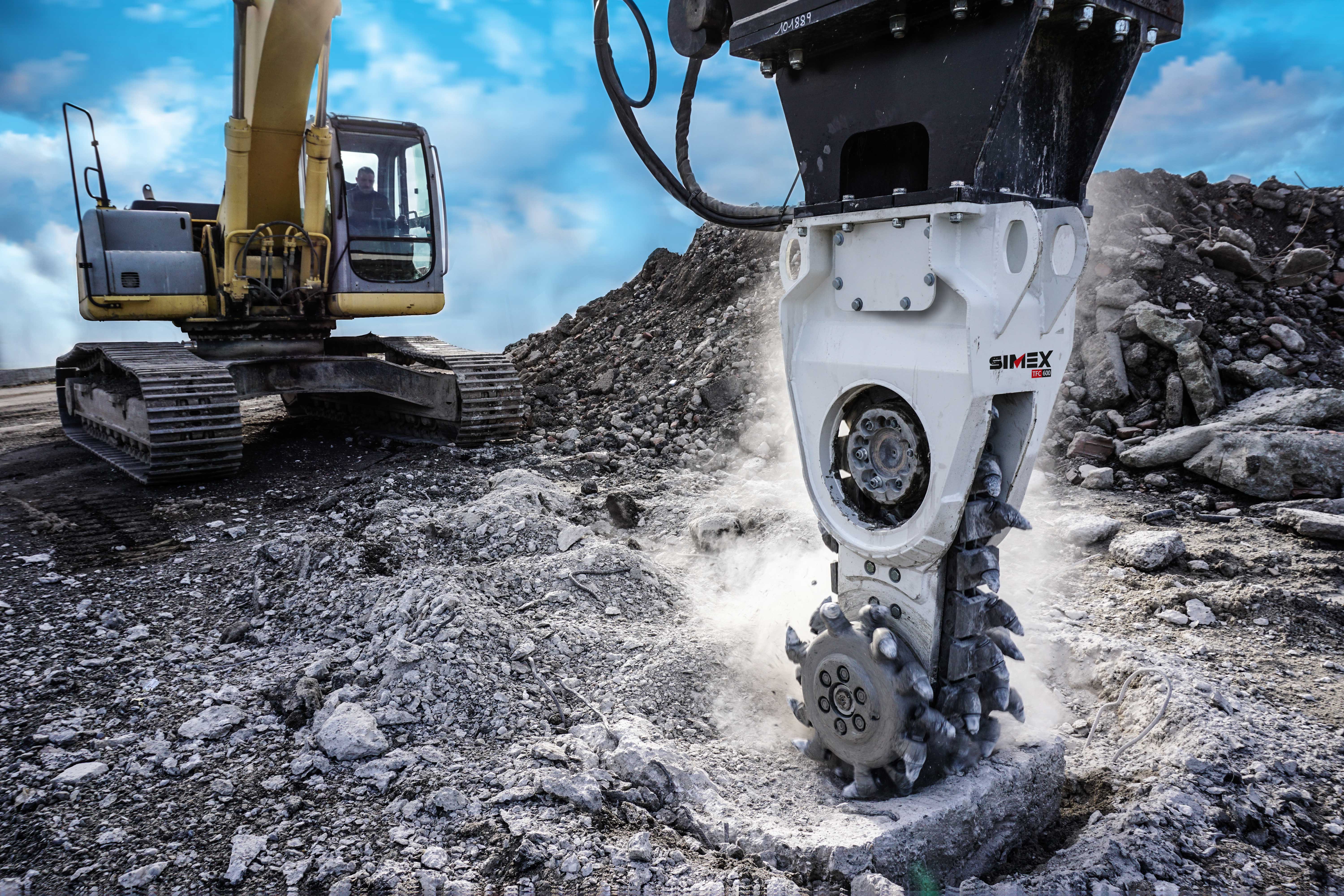 The new TFC 400 and TFC 600 drum cutters