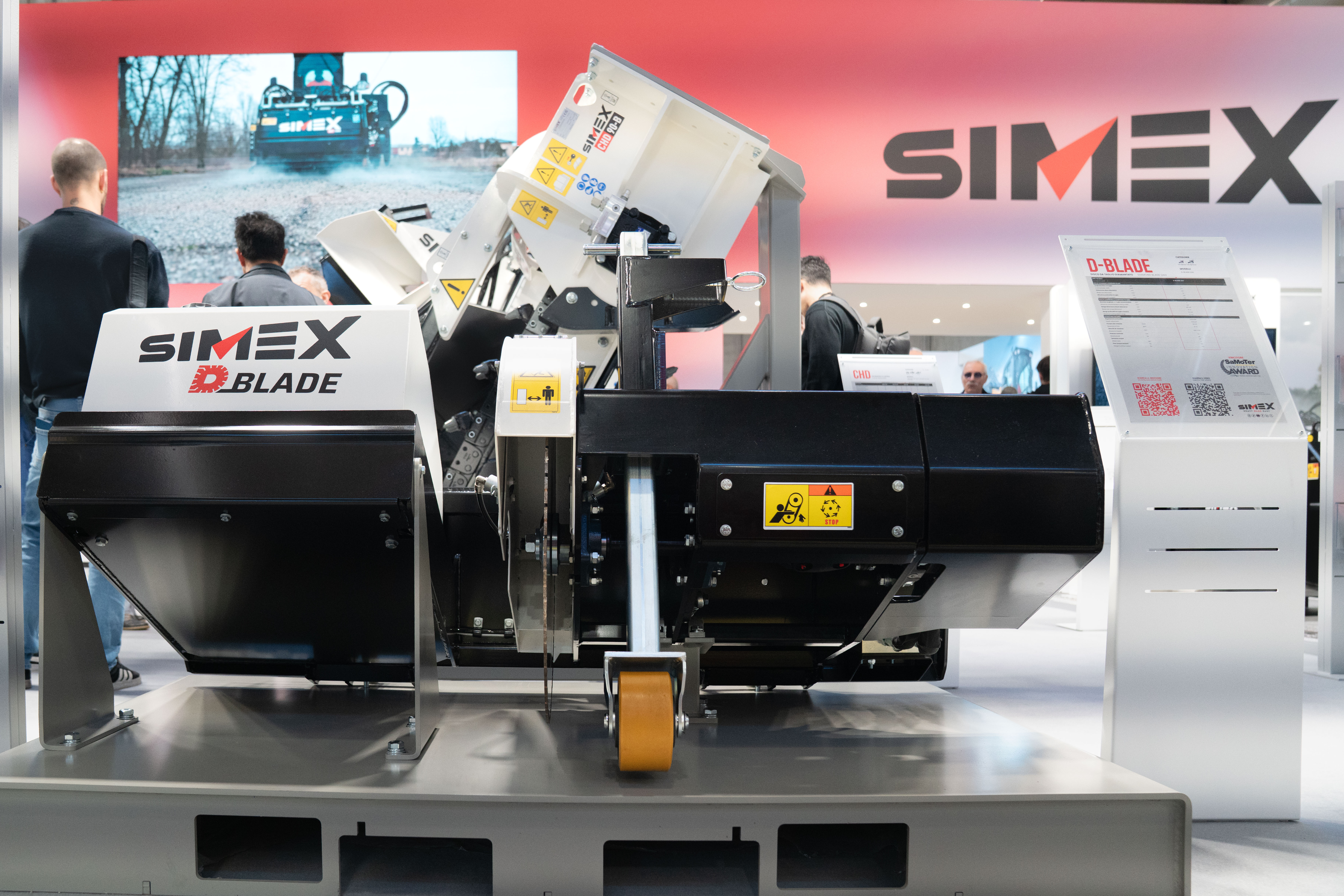 D-BLADE 200: precision and safety in asphalt and concrete cutting.
