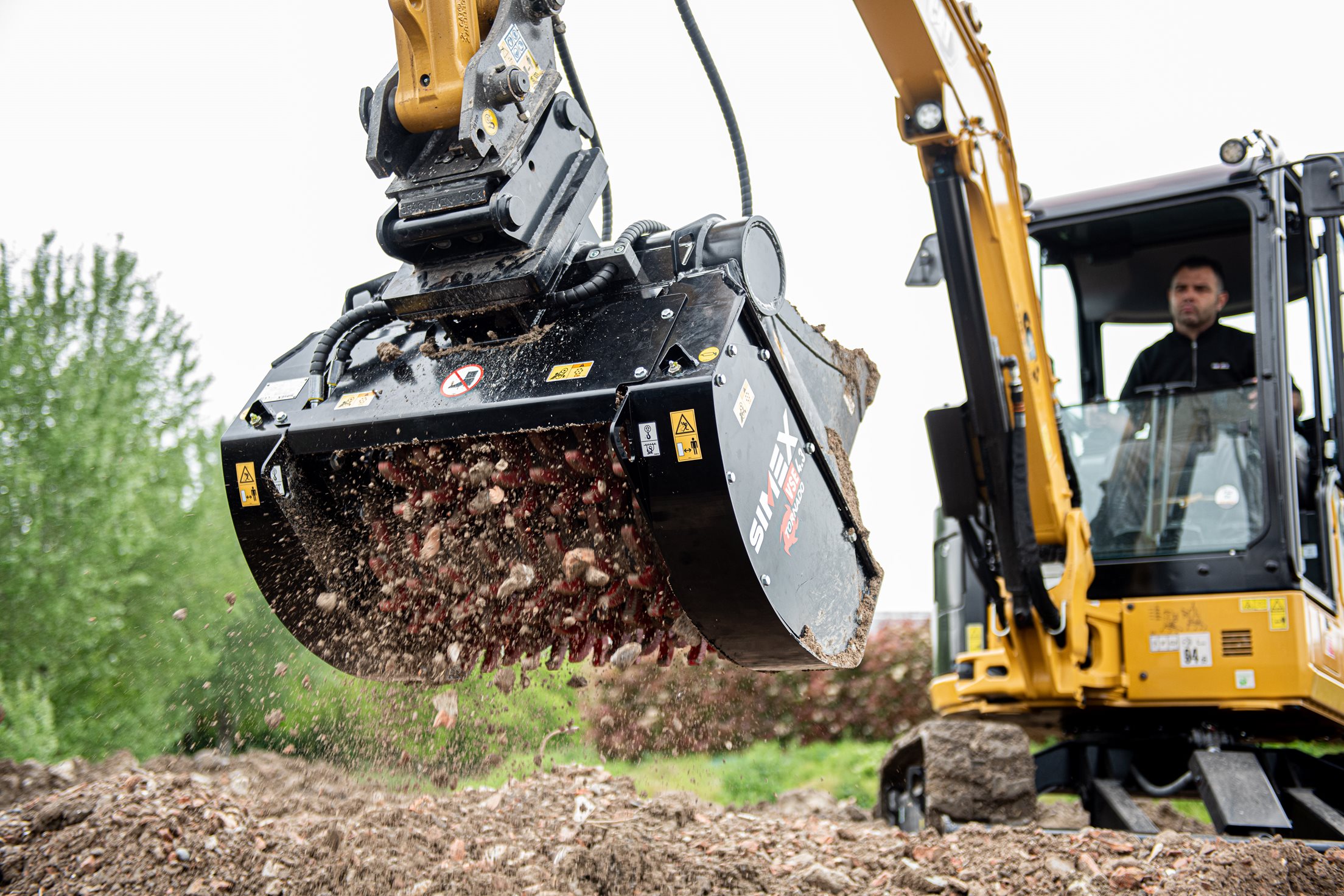 VSE TORNADO - Simex New Range for Screening Buckets for Excavators